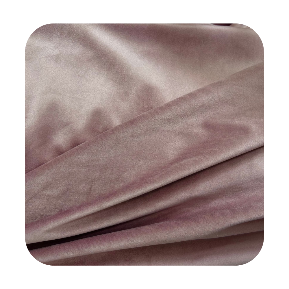 Velvet Fabric - Dusty Rose Pink